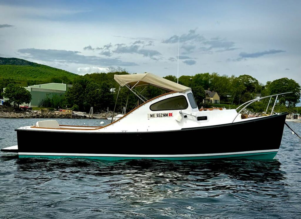 Webbers Cove Downeast 22 foot long boat